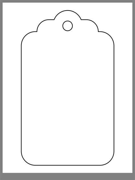 Cricut Gift Tag Template