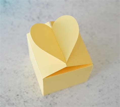 Cricut Heart Box Template Sample 5