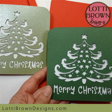 Cricut Holiday Card Template