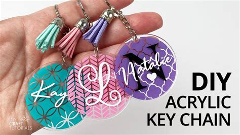 Customizing the Cricut keychain template