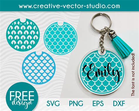 Cricut keychain template free download and tutorial