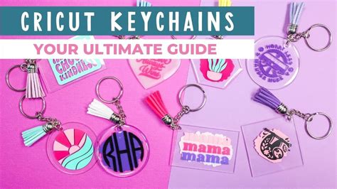 Tips and tricks for making the Cricut keychain template