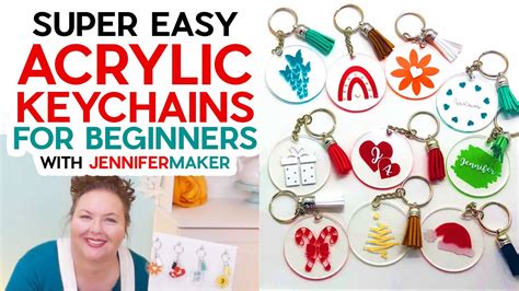 Step-by-step tutorial for the Cricut keychain template