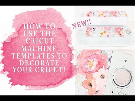 Cricut Machine and Template