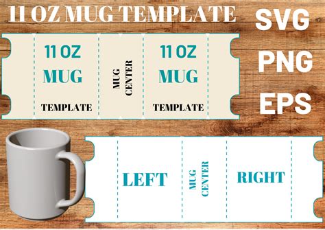 Cricut 12 oz Mug Template 8