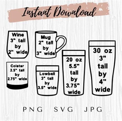 Cricut 12 oz Mug Template Size Guide