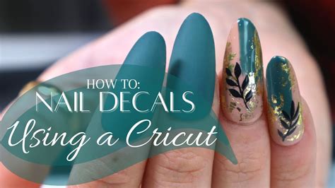 Cricut Nail Decals Template