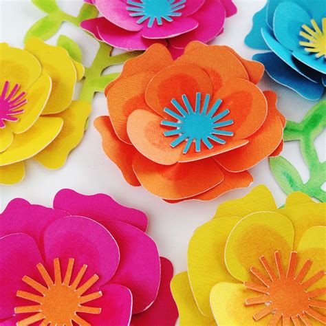 Cricut Paper Flowers