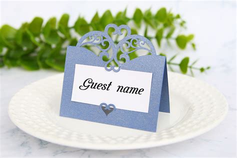 Cricut Place Card Template 1