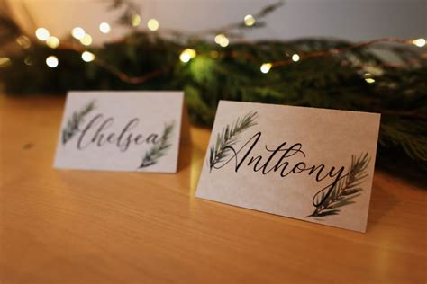 Cricut Place Card Template 5