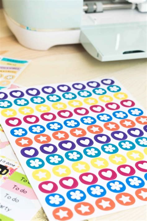 Cricut printable sticker paper for crafters