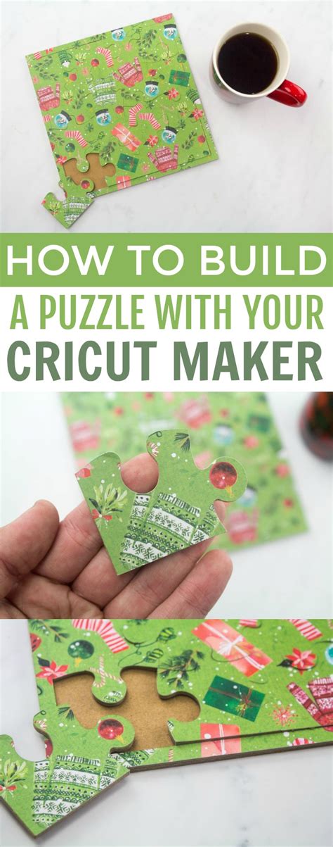 Cricut Puzzle Template Machine