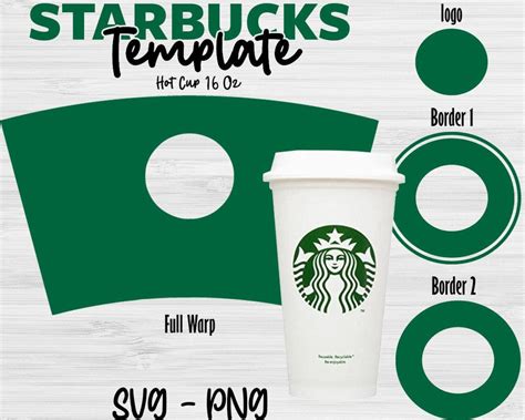 Cricut Starbucks Cup Templates Gallery 5