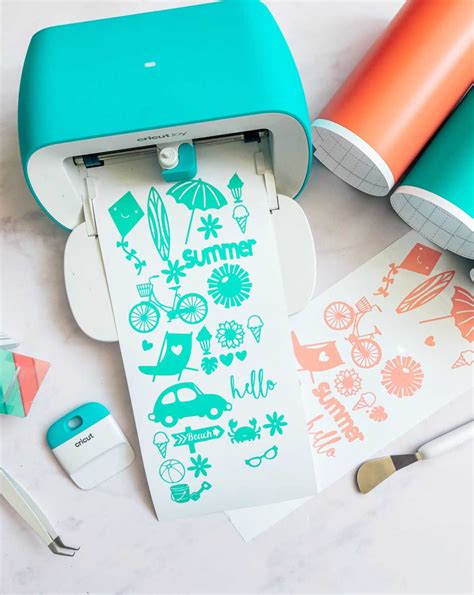 Cricut sticker paper projects for beginners