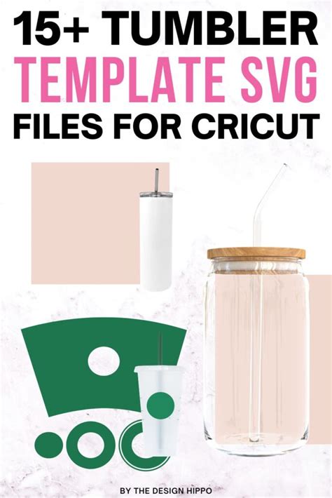 Cricut Tumbler Template Design Ideas for Beginners