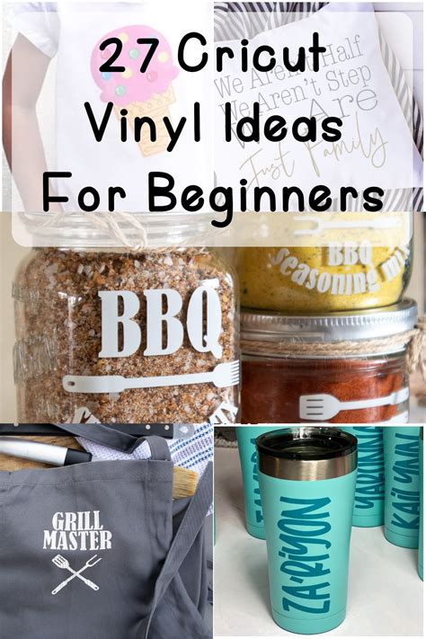 Cricut Vinyl Projects