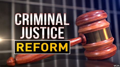 Criminal justice reform aims to promote rehabilitation