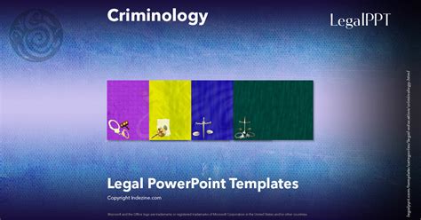 Criminology PowerPoint Template