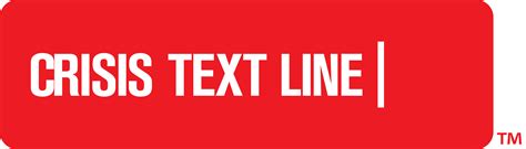 Crisis text lines, including emergency services for individuals in crisis