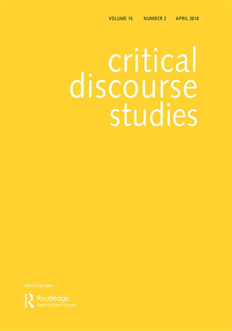 Critical Discourse Analysis