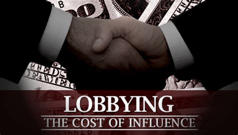 Criticism of the company's lobbying and influence peddling