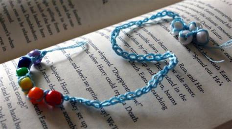 Crochet Bookmark Pattern with Beads