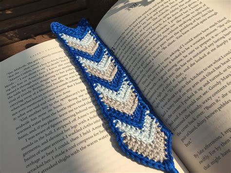 Chevron Crochet Bookmark Pattern