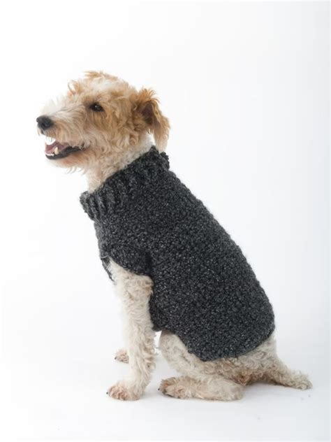 Crochet dog sweater patterns gallery