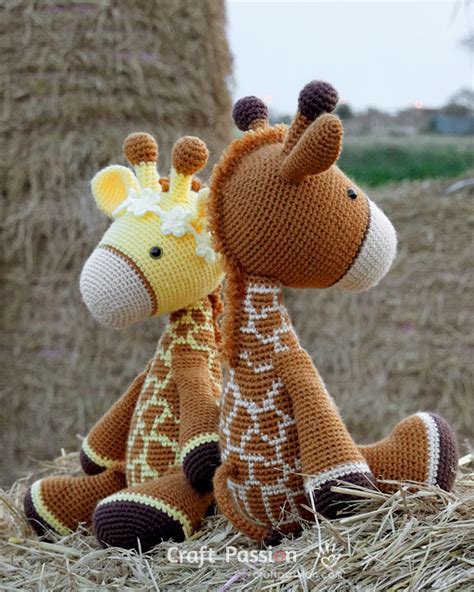 Crochet giraffe pattern