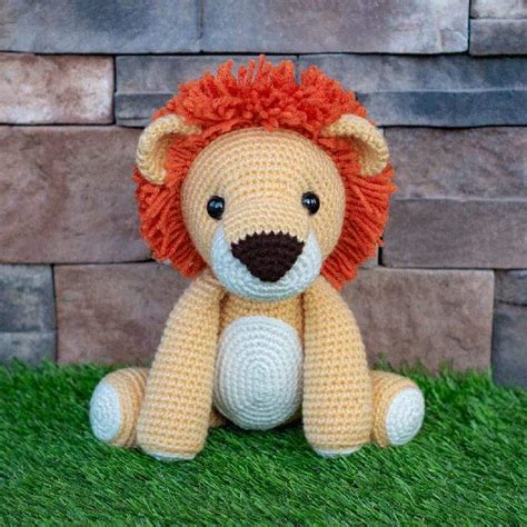 Crochet lion pattern