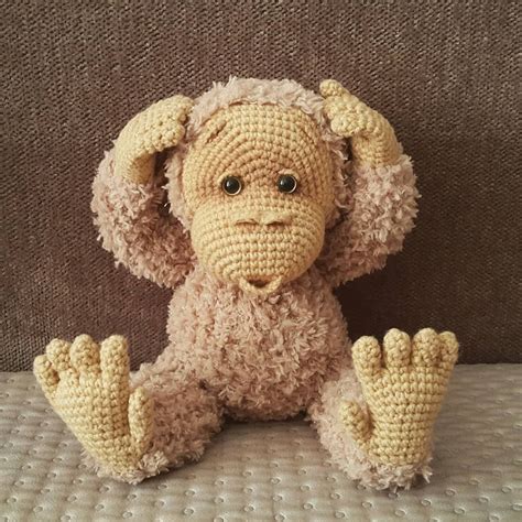 Crochet monkey pattern