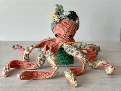 Crochet Octopus Arms Pattern