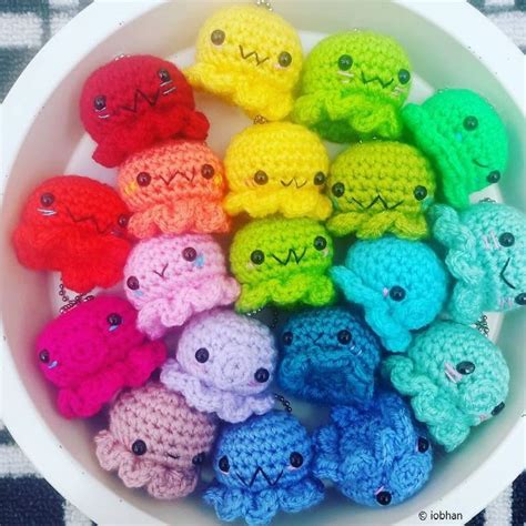 Crochet Octopus Color Combinations