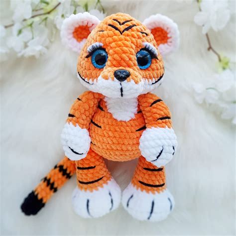 Crochet tiger pattern