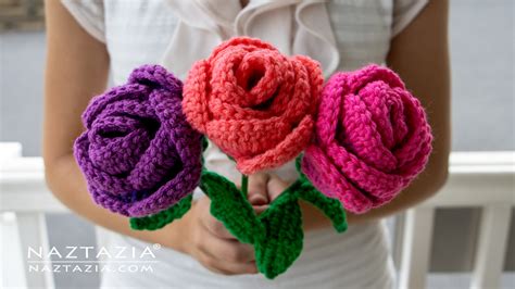 Crocheted Rose Ideas