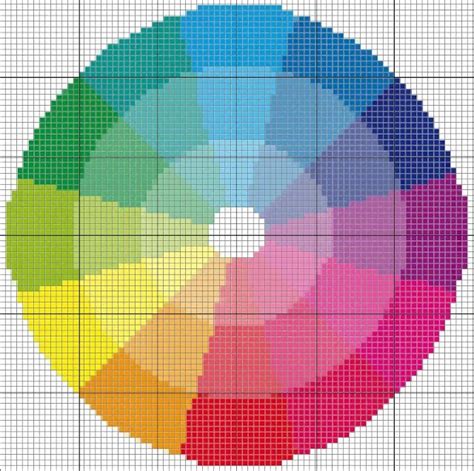 Cross-Stitch Color Wheel