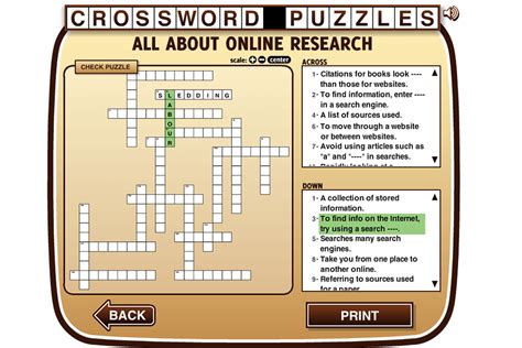 Crossword Maker Example