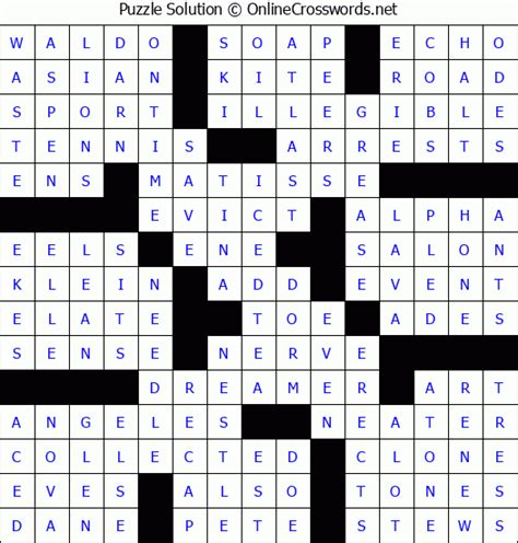 Crossword Puzzle Template