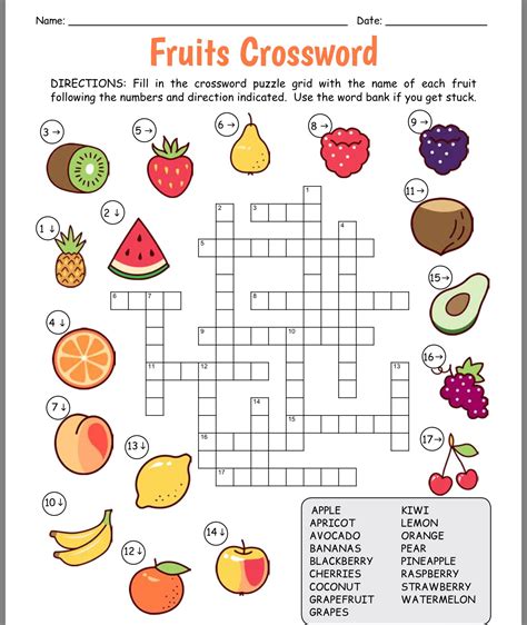 Easy Crossword Puzzles for Fun