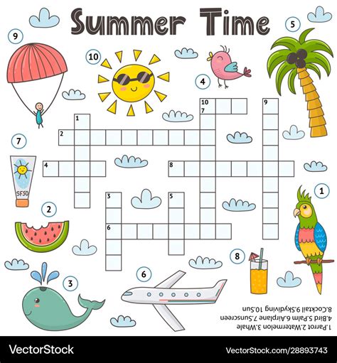 Crossword puzzle fun and games for all ages