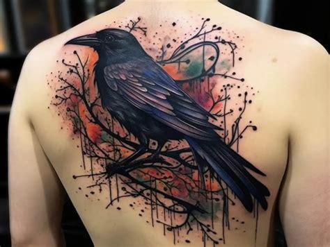 Crow Tattoo Symbolism