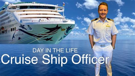 Cruise ship deck officers life on board