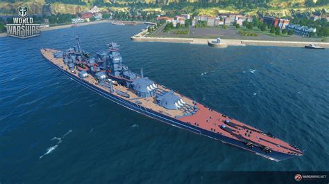 World of Warships cruiser