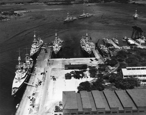 Cruisers in Pearl Harbor