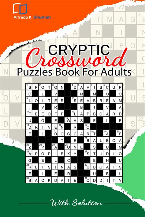 A book of cryptic crossword puzzles