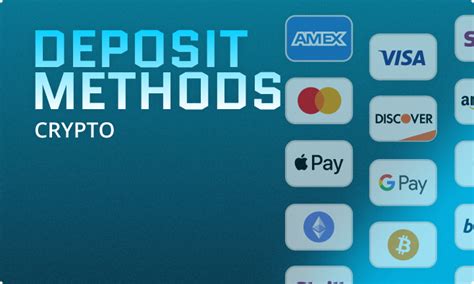 Crypto deposit method