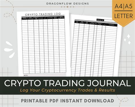 Crypto Trading Journal Template