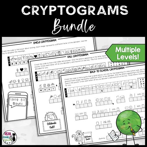 Cryptogram benefits example