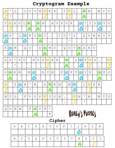 Cryptogram Puzzle