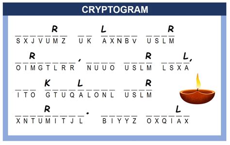 Cryptogram puzzle